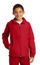 Sport-Tek� Youth Hooded Raglan Jacket